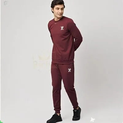 4 Color Sweatshirt Tracksuit Men Women Casual Set