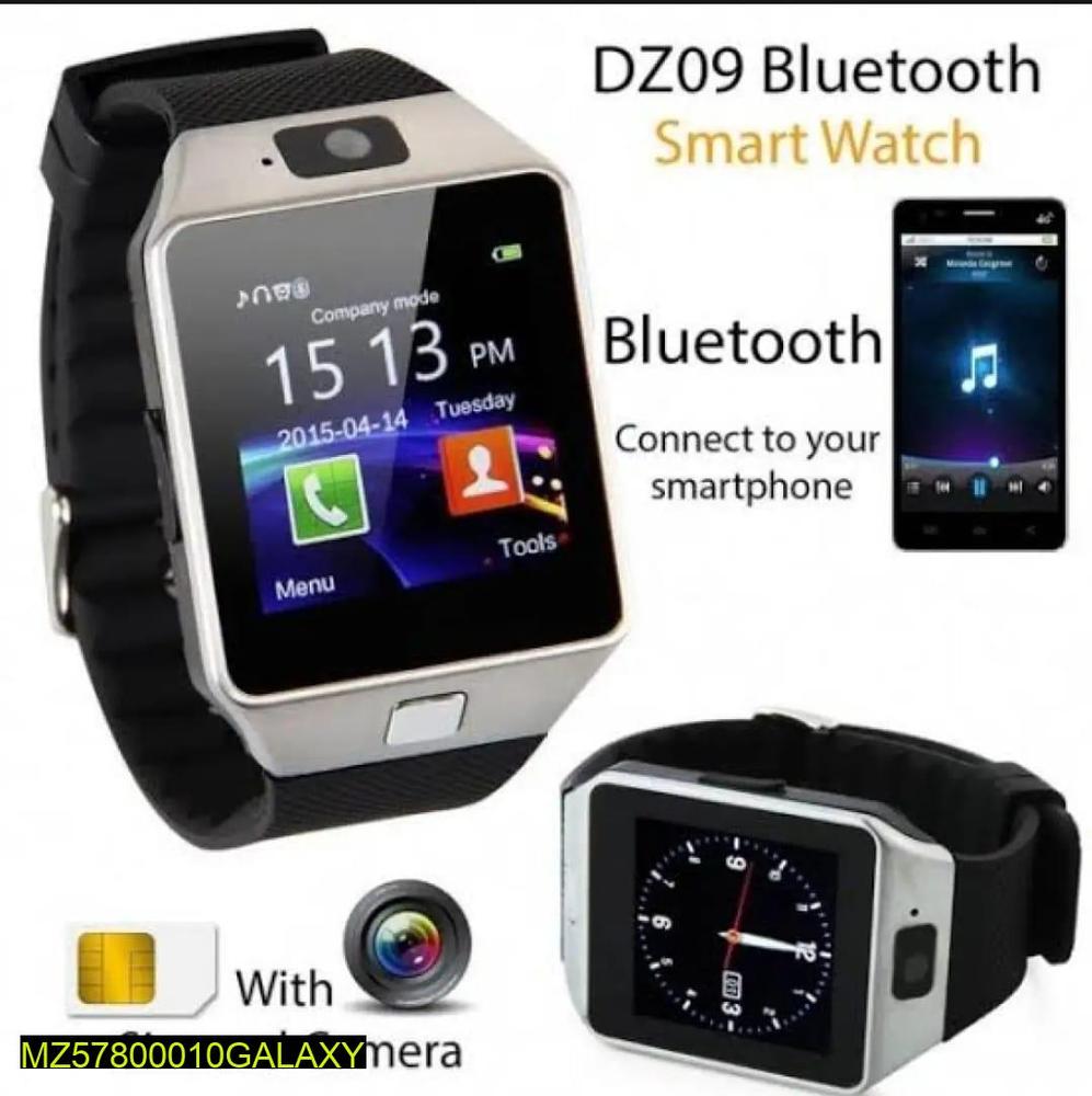 Bluetooth Smart Watch with Camera SIM Card Support