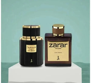 Janan Zarar Perfume Pack of 2 Gold Edition Unisex