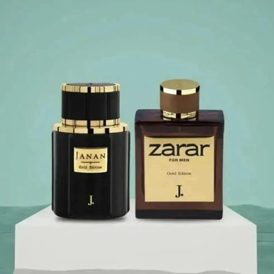 Janan Zarar Perfume Pack of 2 Gold Edition Unisex