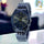 Black Mens Luxury Quartz Watch Day Date Display