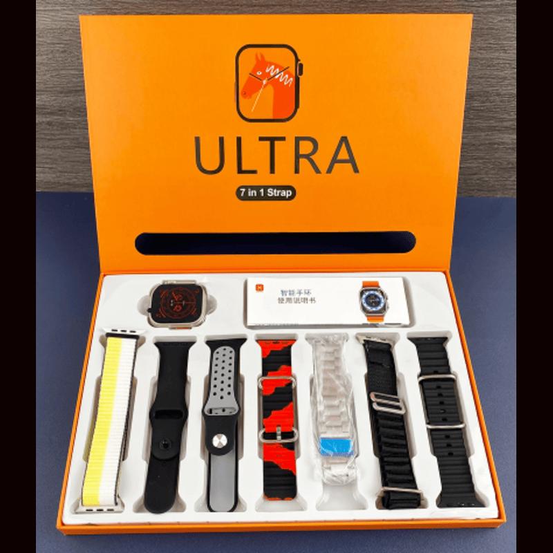 Ultra Smart Watch Multicolor Straps Fitness Smartwatch