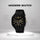 Modern Black Analog Watch for Men Stylish Minimal