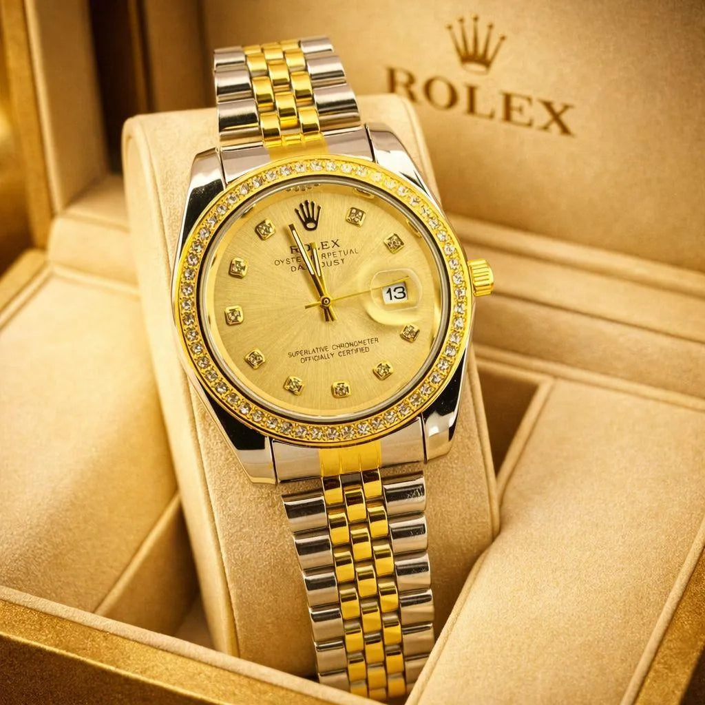Rolex Men’s Luxury Analog Watch – Premium Style