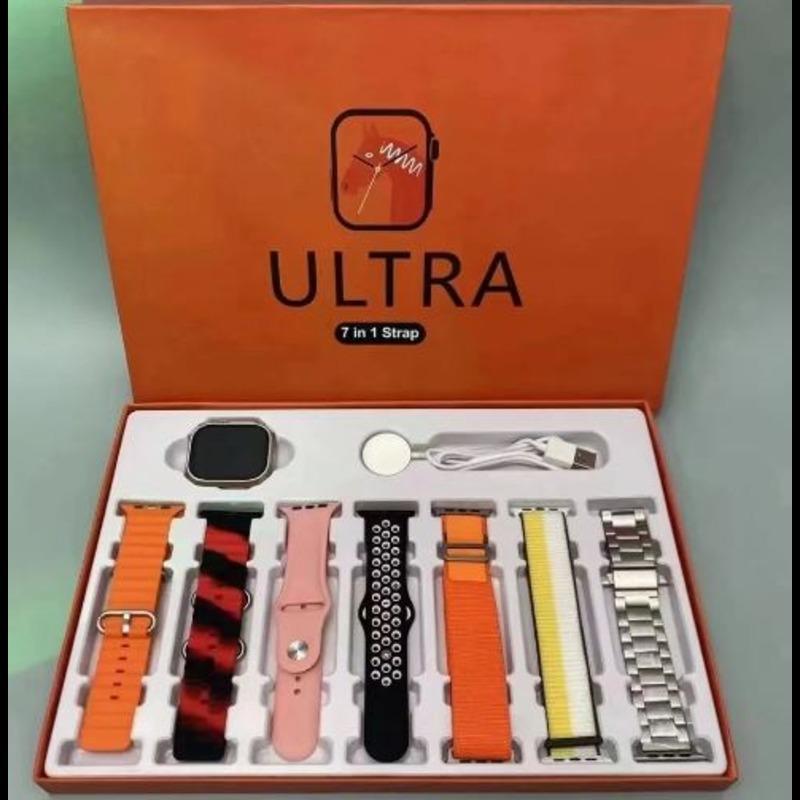Ultra Smart Watch Multicolor Straps Fitness Smartwatch