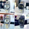 Black Mens Luxury Quartz Watch Day Date Display