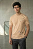 Mens Dri Fit Flower Printed T Shirt Summer Casual