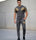 Mens Lion Printed Track Suit Polyester Gym Wear 2026