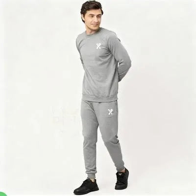 4 Color Sweatshirt Tracksuit Men Women Casual Set