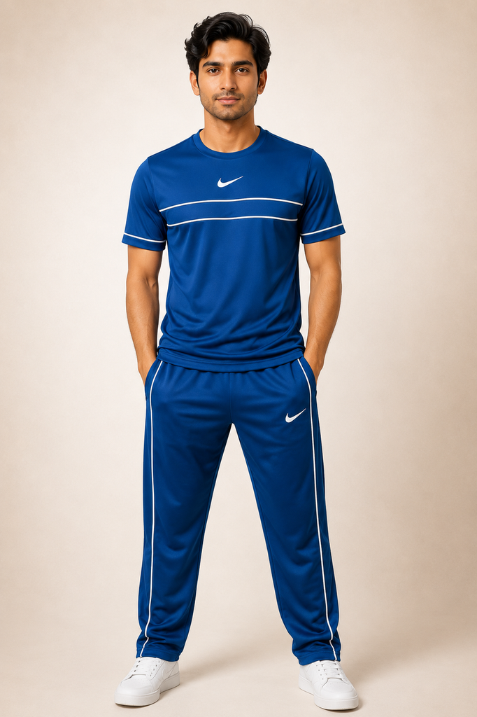Royal Blue Performance Track Suit for Men