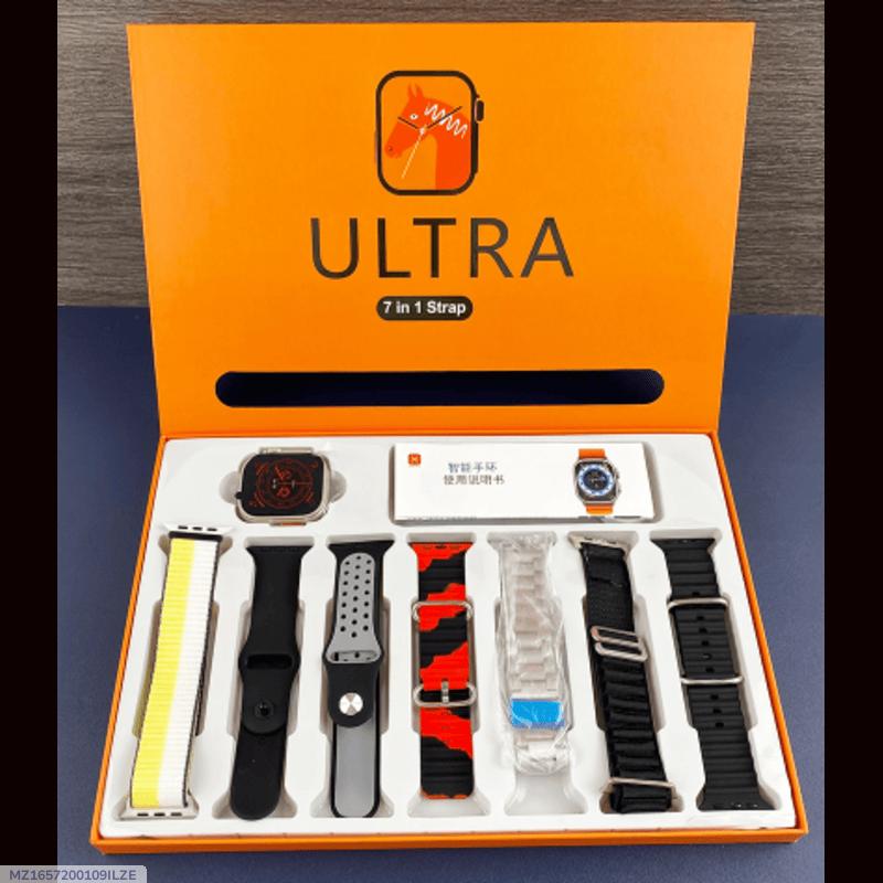 Ultra Smart Watch Multicolor Straps Fitness Smartwatch