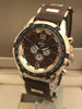 Mens Black Rubber Chronograph Watch Imported Quality