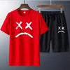 Men Polyester Striped Track Suit Slim Fit All Seasons