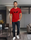 Men's Black Wings Printed Dri Fit T-Shirt Round Neck