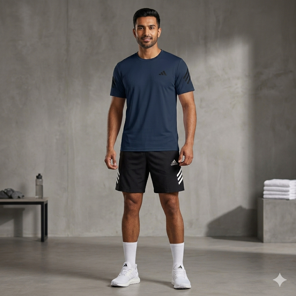 Men Premium Summer Track Set 5 Colors Gym Wear