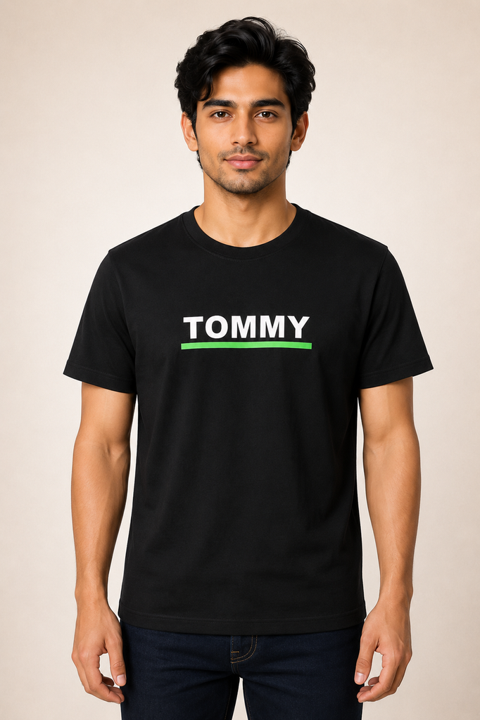 Tommy Style Men’s T-Shirt Casual Premium Tee